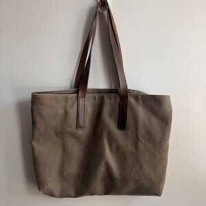 OG Everlane work bag/tote in grey canvas